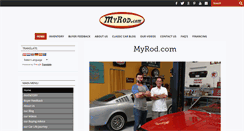 Desktop Screenshot of myrod.com